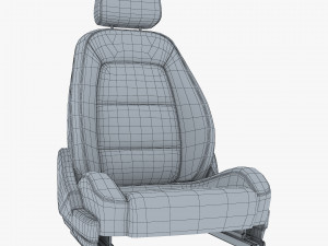 Car Seat M 2 3D 모델