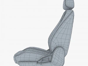 Car Seat M 2 3D Model