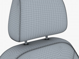 Car Seat M 2 3D 모델