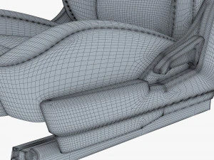 Car Seat M 2 3D Model