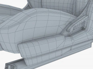 Car Seat M 2 3D Model
