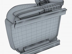 Car Seat M 2 3D Model