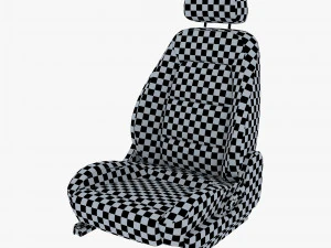 Car Seat M 2 3D Model