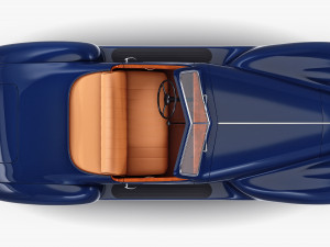 Generic Cabriolet Retro Car M 1 3Dモデル