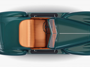 Generic Cabriolet Retro Car M 2 3D Модель