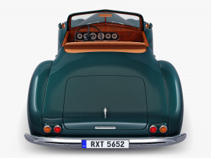 Generic Cabriolet Retro Car M 2 3D Модель