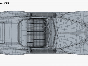 Generic Cabriolet Retro Car M 2 3D Модель