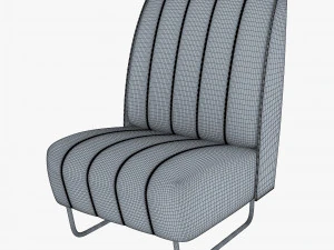 Retro Car Seat M 1 3D Model