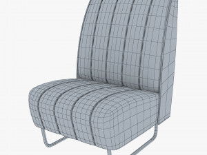 Retro Car Seat M 1 Modelo 3D