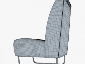 Retro Car Seat M 1 3D Model