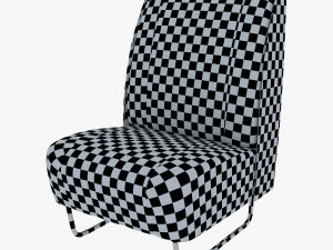 Retro Car Seat M 1 Modelo 3D