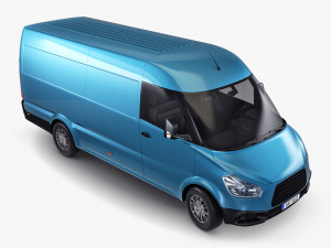Generic Commercial Cargo Van M 1 3D-Modell