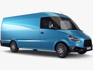 Generic Commercial Cargo Van M 1 3D-Modell