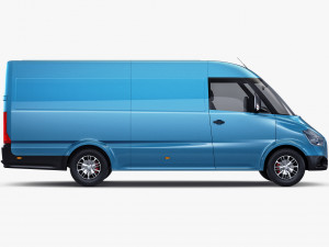 Generic Commercial Cargo Van M 1 3D-Modell
