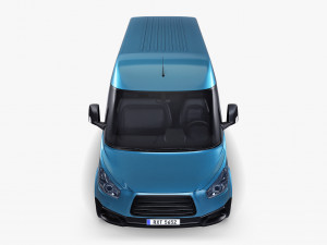 Generic Commercial Cargo Van M 1 3D-Modell