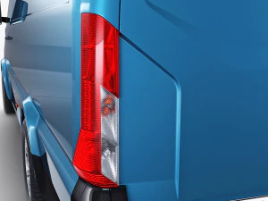 Generic Commercial Cargo Van M 1 3D Model