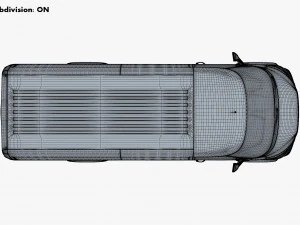 Generic Commercial Cargo Van M 1 3D Model