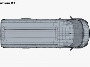 Generic Commercial Cargo Van M 1 3D-Modell