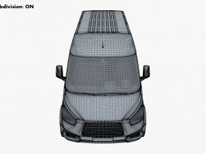 Generic Commercial Cargo Van M 1 3D-Modell