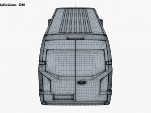 Generic Commercial Cargo Van M 1 3D-Modell