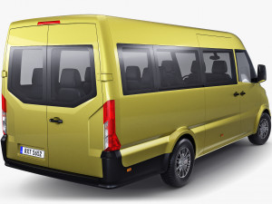 Generic Passenger Van M 1 3D Модель