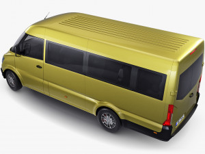 Generic Passenger Van M 1 3D Модель