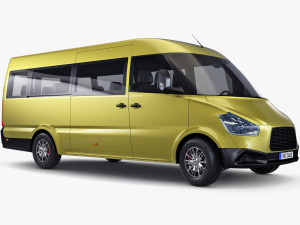 Generic Passenger Van M 1 3D Модель
