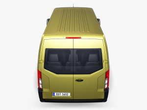 Generic Passenger Van M 1 3D Модель