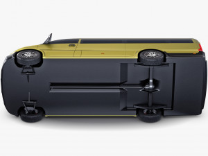 Generic Passenger Van M 1 3D Модель