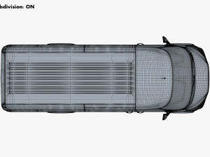 Generic Passenger Van M 1 3D Модель