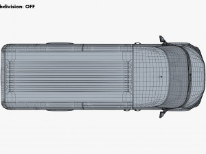 Generic Passenger Van M 1 3D Модель
