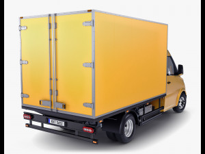 Generic Box Truck M 1 3Dモデル
