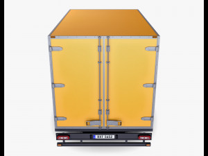 Generic Box Truck M 1 3Dモデル