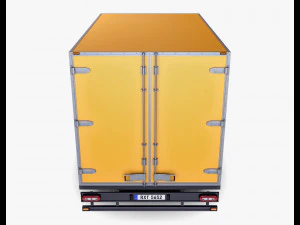 Generic Box Truck M 1 3D Model