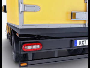 Generic Box Truck M 1 3D Model