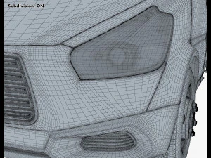 Generic Box Truck M 1 3D Model
