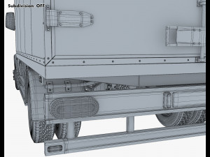 Generic Box Truck M 1 3Dモデル