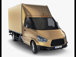 Generic Box Truck M 2 3D 模型