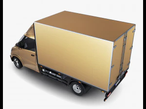 Generic Box Truck M 2 3D Model