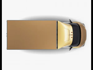 Generic Box Truck M 2 3D Model