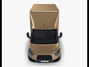 Generic Box Truck M 2 3D 模型