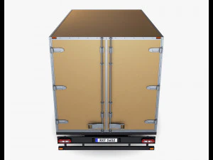 Generic Box Truck M 2 3D Model