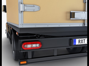Generic Box Truck M 2 3D 模型