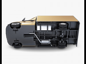 Generic Box Truck M 2 3D 模型