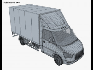 Generic Box Truck M 2 3D 模型