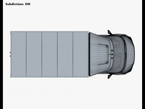 Generic Box Truck M 2 3D 模型