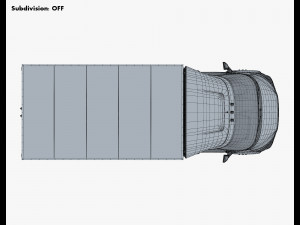 Generic Box Truck M 2 3D 模型