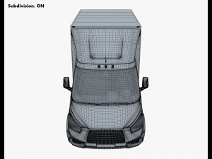 Generic Box Truck M 2 3D 模型