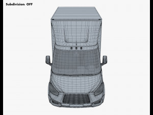 Generic Box Truck M 2 3D 模型