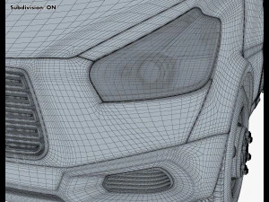 Generic Box Truck M 2 3D Model